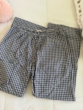 Brandy Melville Plaid Drawstring Pants